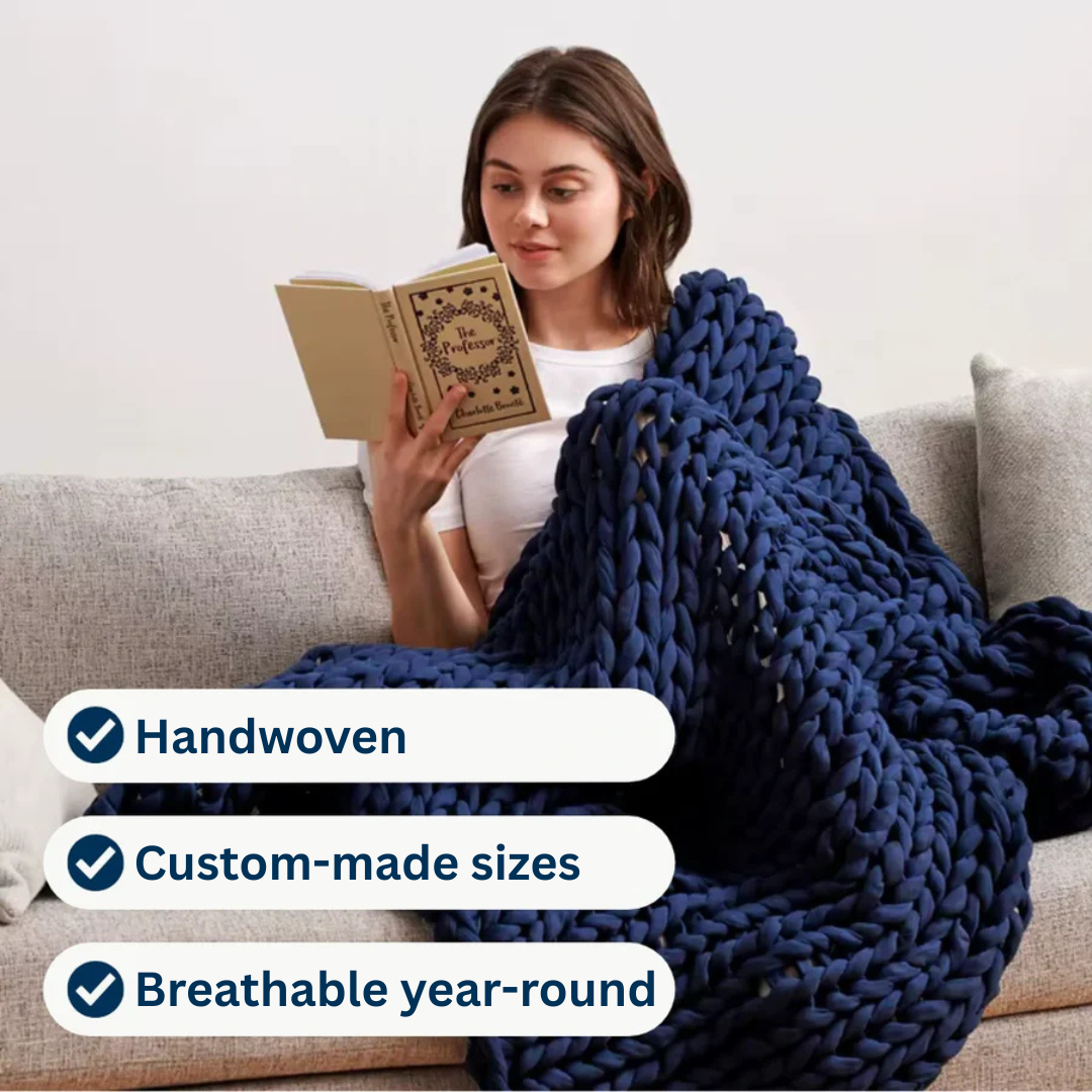 Napoon Weighted Blanket - Embrace Restful Sleep!